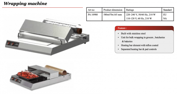 Wrapping machine