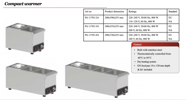 Compact warmer - Image 2